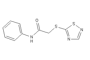 N-phenyl-2-(1,2,4-thiadiazol-5-ylthio)acetamide