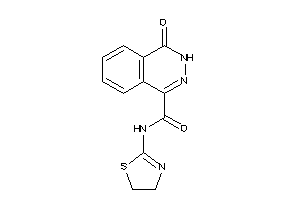 Image of 4-keto-N-(2-thiazolin-2-yl)-3H-phthalazine-1-carboxamide