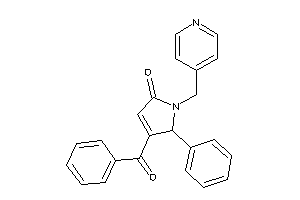 4-benzoyl-5-phenyl-1-(4-pyridylmethyl)-3-pyrrolin-2-one