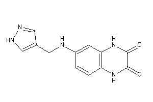 Image of 6-(1H-pyrazol-4-ylmethylamino)-1,4-dihydroquinoxaline-2,3-quinone