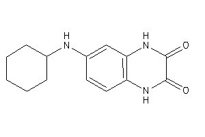 6-(cyclohexylamino)-1,4-dihydroquinoxaline-2,3-quinone
