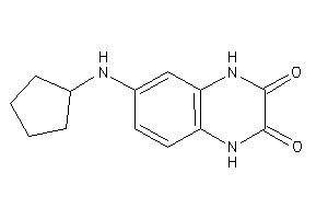 6-(cyclopentylamino)-1,4-dihydroquinoxaline-2,3-quinone