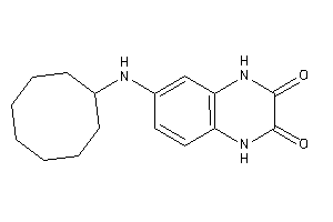 6-(cyclooctylamino)-1,4-dihydroquinoxaline-2,3-quinone