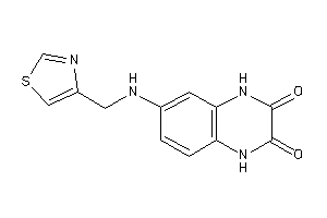 Image of 6-(thiazol-4-ylmethylamino)-1,4-dihydroquinoxaline-2,3-quinone