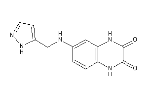 Image of 6-(1H-pyrazol-5-ylmethylamino)-1,4-dihydroquinoxaline-2,3-quinone