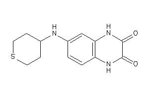 6-(tetrahydrothiopyran-4-ylamino)-1,4-dihydroquinoxaline-2,3-quinone