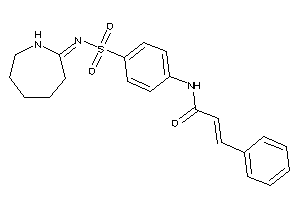 N-[4-(azepan-2-ylideneamino)sulfonylphenyl]-3-phenyl-acrylamide