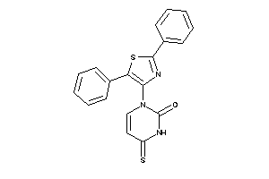 1-(2,5-diphenylthiazol-4-yl)-4-thioxo-pyrimidin-2-one