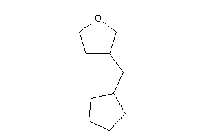 Image of 3-(cyclopentylmethyl)tetrahydrofuran