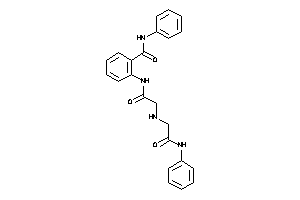 Image of 2-[[2-[(2-anilino-2-keto-ethyl)amino]acetyl]amino]-N-phenyl-benzamide