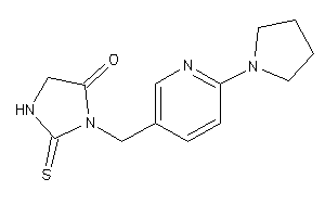 3-[(6-pyrrolidino-3-pyridyl)methyl]-2-thioxo-4-imidazolidinone