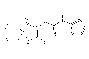 2-(2,4-diketo-1,3-diazaspiro[4.5]decan-3-yl)-N-(2-thienyl)acetamide