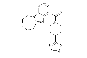 Image of [4-(1,2,4-oxadiazol-5-yl)piperidino]-BLAHyl-methanone