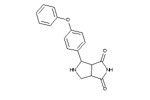 4-(4-phenoxyphenyl)-4,5,6,6a-tetrahydro-3aH-pyrrolo[3,4-c]pyrrole-1,3-quinone