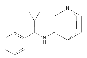 Image of [cyclopropyl(phenyl)methyl]-quinuclidin-3-yl-amine