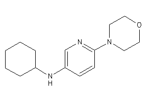 Cyclohexyl-(6-morpholino-3-pyridyl)amine