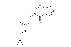 N-(cyclopropylmethyl)-3-(4-ketothieno[2,3-d]pyrimidin-3-yl)propionamide