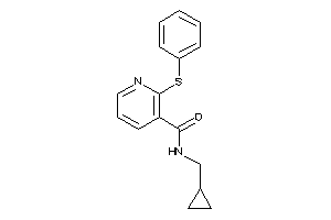 N-(cyclopropylmethyl)-2-(phenylthio)nicotinamide