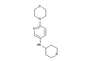 Image of (6-morpholino-3-pyridyl)-tetrahydrothiopyran-4-yl-amine