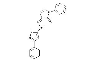 2-phenyl-4-[(3-phenyl-1H-pyrazol-5-yl)hydrazono]-2-pyrazolin-3-one