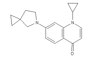 7-(6-azaspiro[2.4]heptan-6-yl)-1-cyclopropyl-4-quinolone