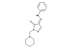 4-(phenylhydrazono)-2-(piperidinomethyl)-2-pyrazolin-3-one