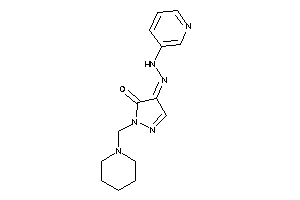 Image of 2-(piperidinomethyl)-4-(3-pyridylhydrazono)-2-pyrazolin-3-one