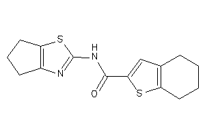 N-(5,6-dihydro-4H-cyclopenta[d]thiazol-2-yl)-4,5,6,7-tetrahydrobenzothiophene-2-carboxamide