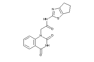 N-(5,6-dihydro-4H-cyclopenta[d]thiazol-2-yl)-2-(2,4-diketoquinazolin-1-yl)acetamide