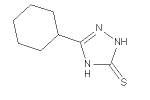 3-cyclohexyl-1,4-dihydro-1,2,4-triazole-5-thione