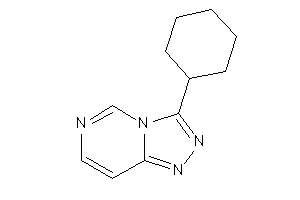 3-cyclohexyl-[1,2,4]triazolo[3,4-f]pyrimidine