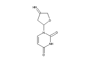 Image of 1-(4-iminotetrahydrofuran-2-yl)pyrimidine-2,4-quinone