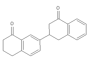 Image of 7-(4-ketotetralin-2-yl)tetralin-1-one