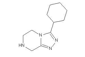 3-cyclohexyl-5,6,7,8-tetrahydro-[1,2,4]triazolo[4,3-a]pyrazine