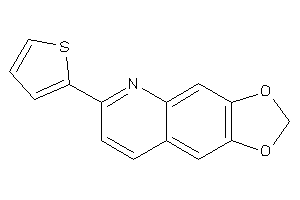 6-(2-thienyl)-[1,3]dioxolo[4,5-g]quinoline