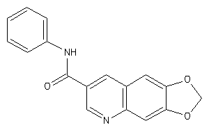 N-phenyl-[1,3]dioxolo[4,5-g]quinoline-7-carboxamide