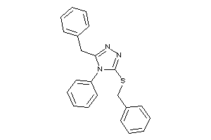 3-benzyl-5-(benzylthio)-4-phenyl-1,2,4-triazole