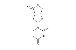 Image of 1-(4-keto-3,3a,6,6a-tetrahydro-2H-furo[3,4-b]furan-2-yl)pyrimidine-2,4-quinone