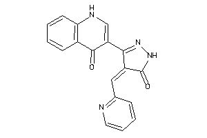 3-[5-keto-4-(2-pyridylmethylene)-2-pyrazolin-3-yl]-4-quinolone