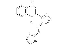 Image of 3-[4-(4-thiazolin-2-ylidenehydrazono)pyrazol-3-yl]-4-quinolone