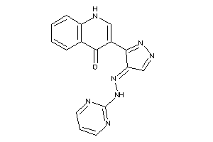 3-[4-(2-pyrimidylhydrazono)pyrazol-3-yl]-4-quinolone