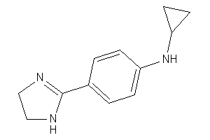 Cyclopropyl-[4-(2-imidazolin-2-yl)phenyl]amine