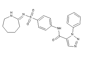 N-[4-(azepan-2-ylideneamino)sulfonylphenyl]-3-phenyl-triazole-4-carboxamide