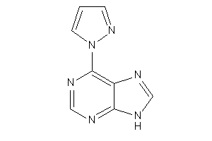 Image of 6-pyrazol-1-yl-9H-purine