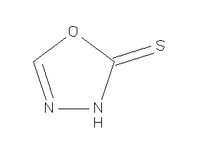 Image of 3H-1,3,4-oxadiazole-2-thione