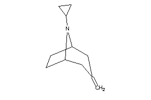 8-cyclopropyl-3-methylene-8-azabicyclo[3.2.1]octane