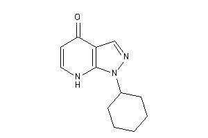 1-cyclohexyl-7H-pyrazolo[3,4-b]pyridin-4-one