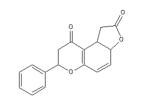 Image of 7-phenyl-3a,7,8,9b-tetrahydro-1H-furo[3,2-f]chromene-2,9-quinone