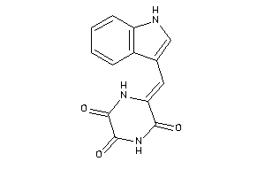 6-(1H-indol-3-ylmethylene)piperazine-2,3,5-trione
