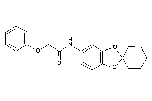 2-phenoxy-N-spiro[1,3-benzodioxole-2,1'-cyclohexane]-5-yl-acetamide